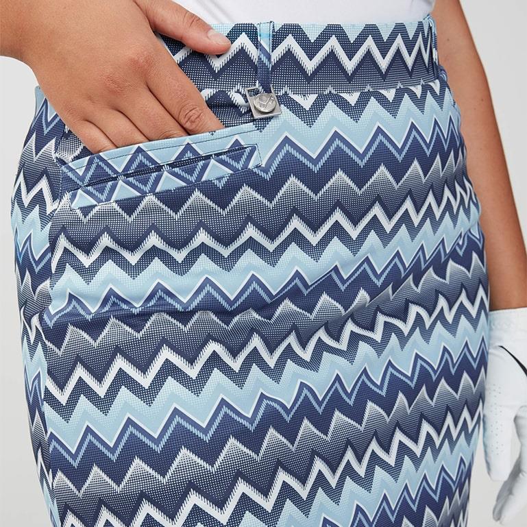 Rohnisch Move Skort Zigzag Blue